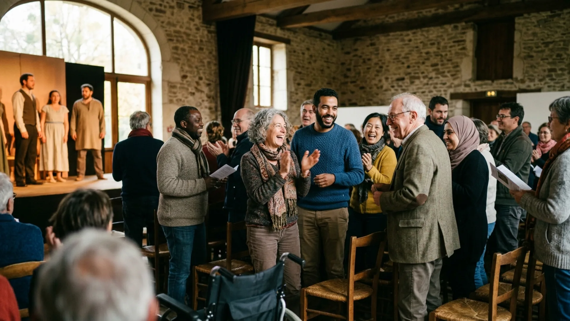Atelier de médiation lyrique avec les habitants